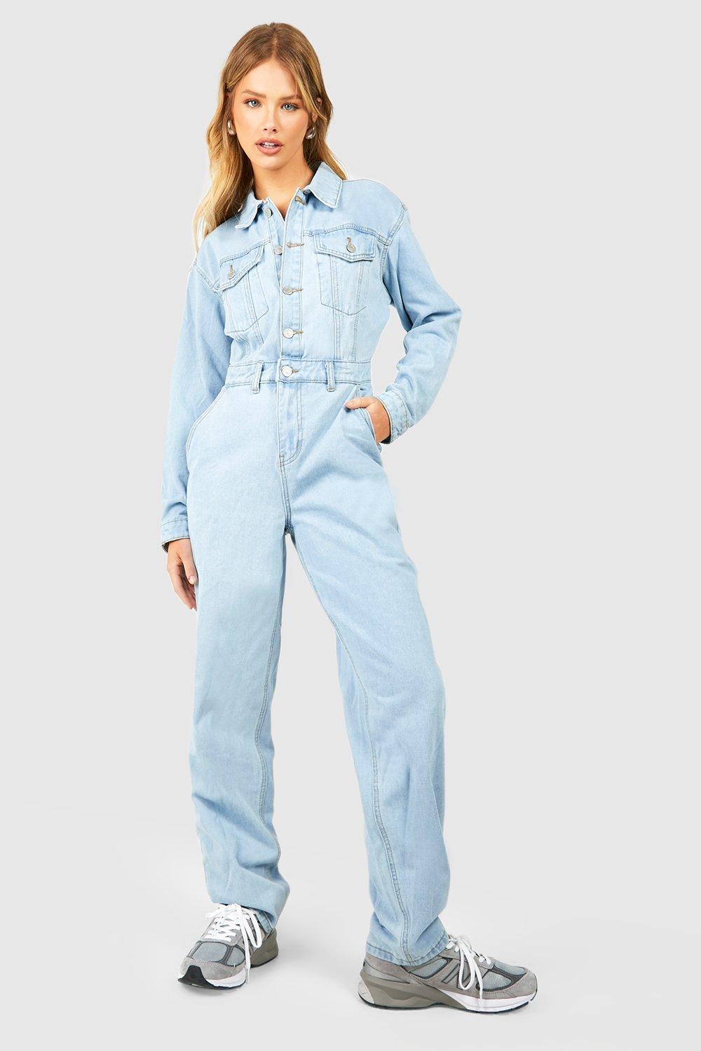 Boohoo pink sales boiler suit